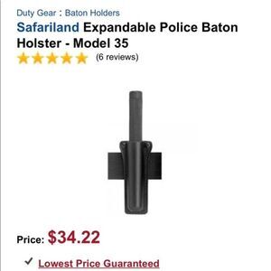 Safariland Expandable Police Baton Holster - Model 35